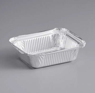 1lbs, OBLONG FOIL CONTAINER 